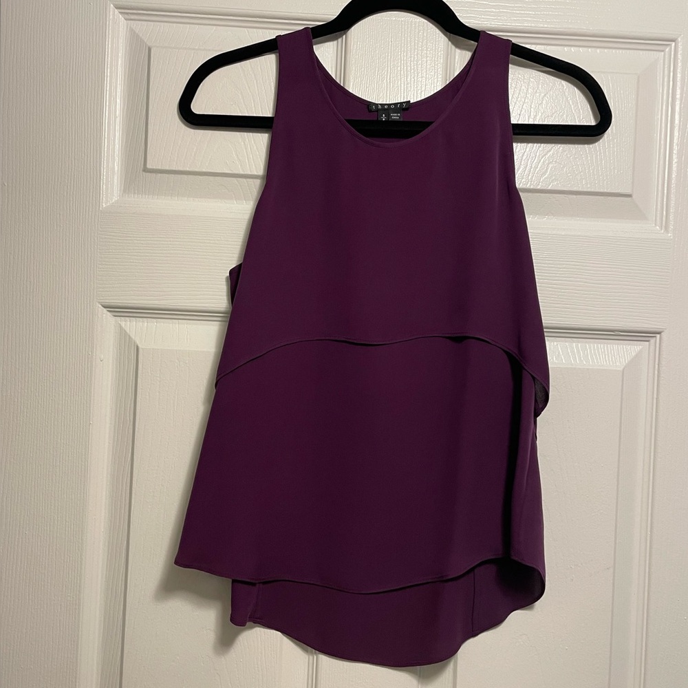 Theory silk top